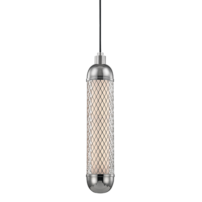 Hudson Valley Hayes 19 Inch Pendant Light in Polished Nickel