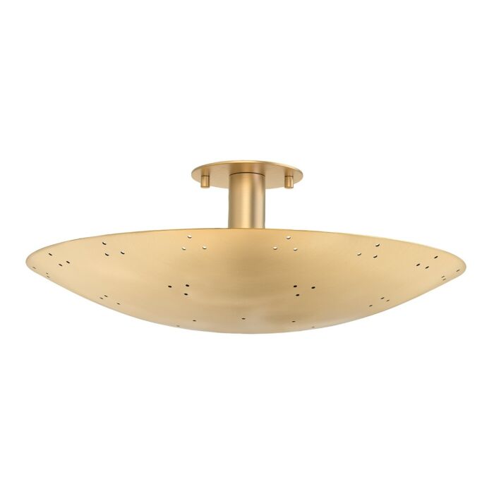 Three Light Flush Mount