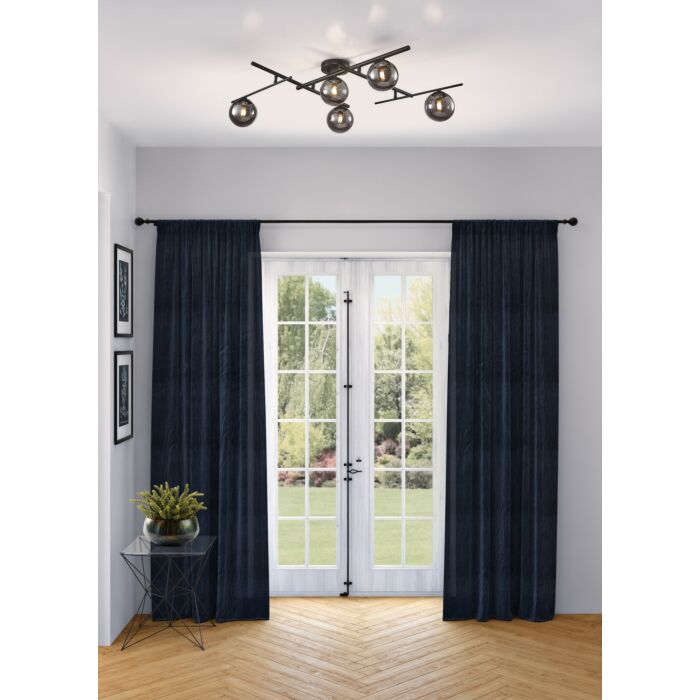 Five Light Semi-Flush Mount