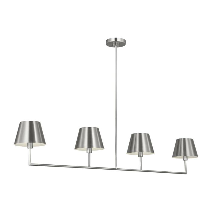 Four Light Linear Chandelier