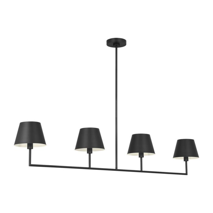 Four Light Linear Chandelier