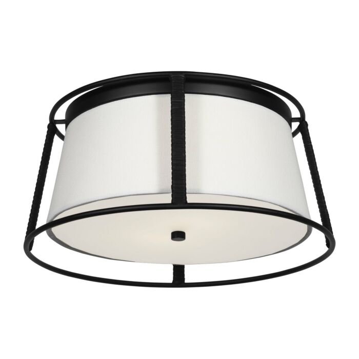 Two Light Flush Mount