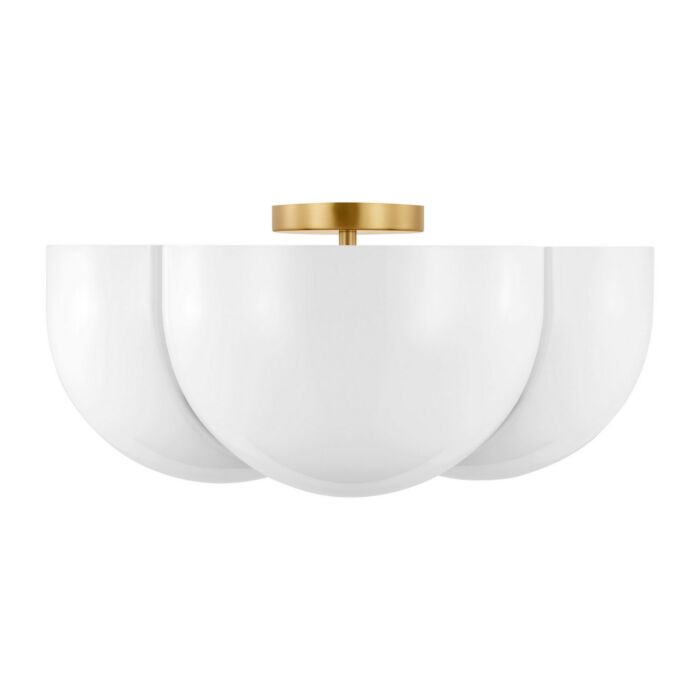 Four Light Semi-Flush Mount