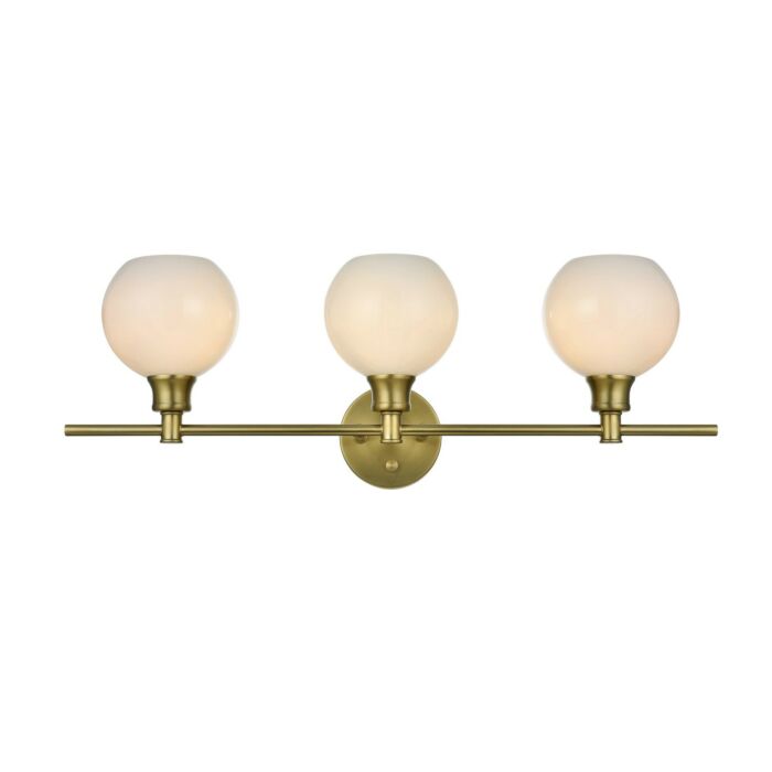 Three Light Wall Sconce