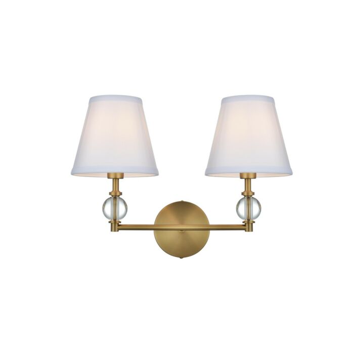 Two Light Wall Sconce
