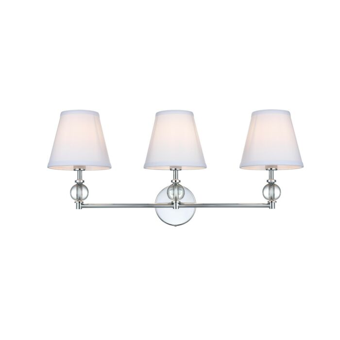 Three Light Wall Sconce