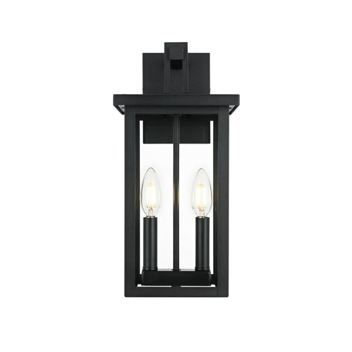 Two Light Outdoor Wall Sconce