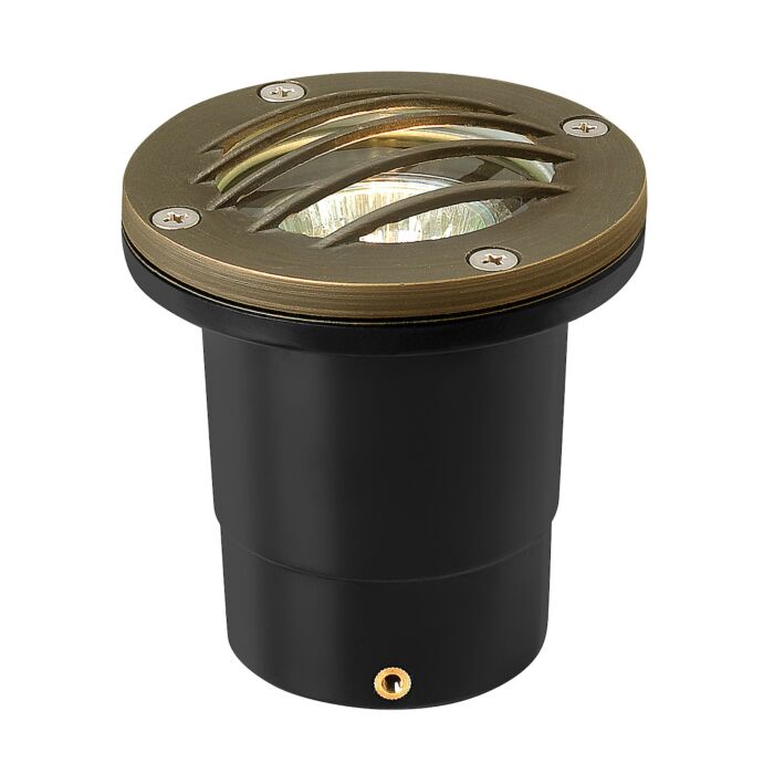 Hinkley Hardy Island 1 Light Outdoor Landscape Well in Matte Bronze