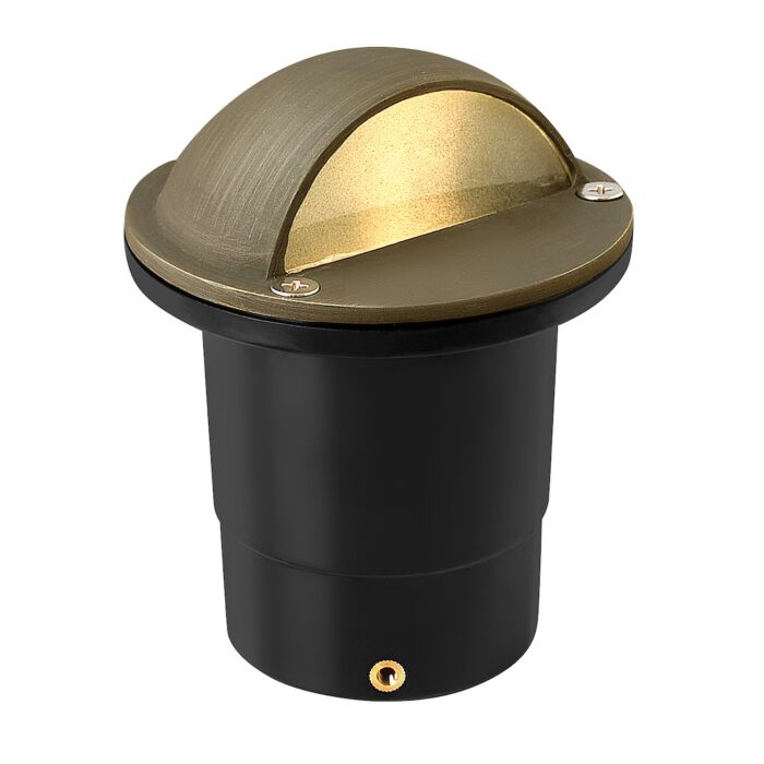 Hinkley Hardy Island 1 Light Outdoor Landscape Well in Matte Bronze