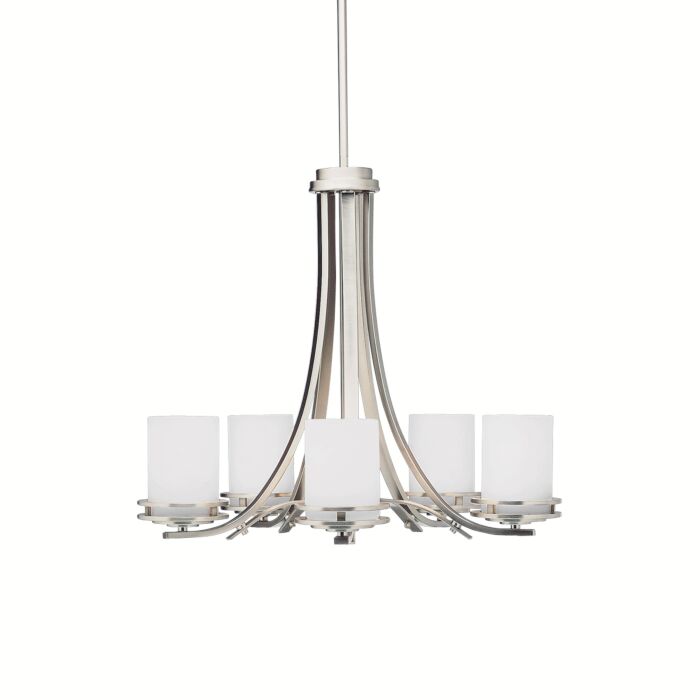 Kichler Hendrik 5 Light Chandelier in Brushed Nickel