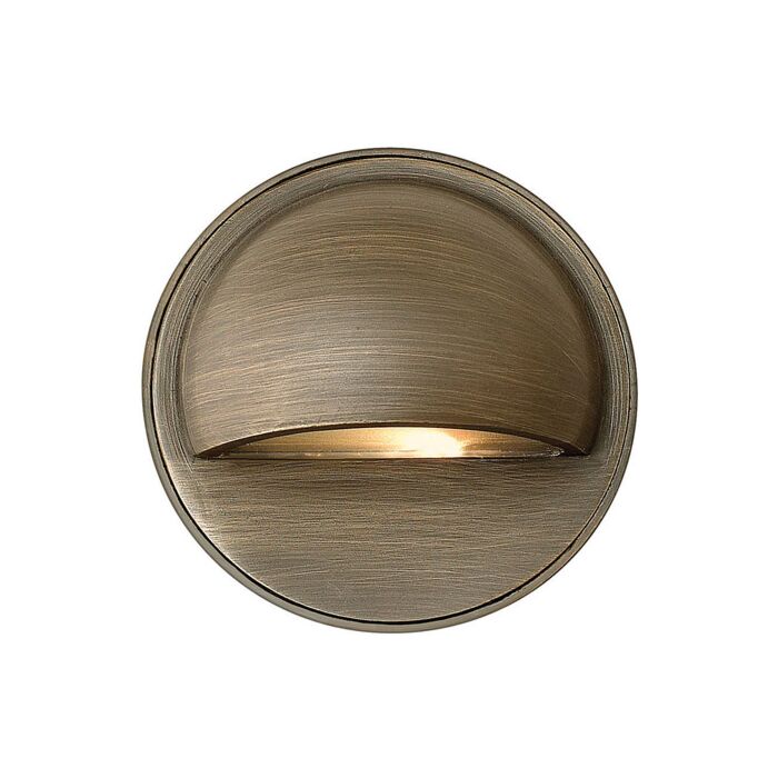 Hinkley Hardy Island 1 Light Outdoor Landscape Deck in Matte Bronze