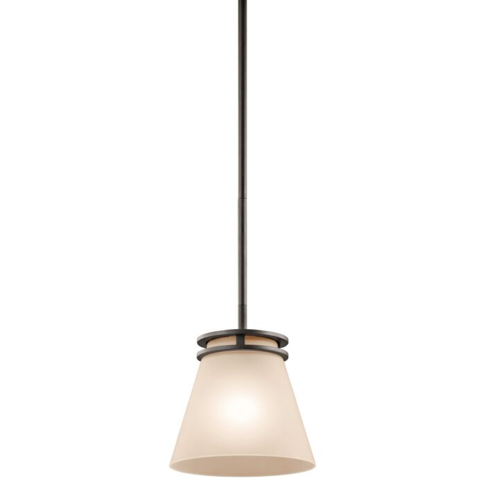 Kichler Hendrik 1 Light Pendant in Olde Bronze