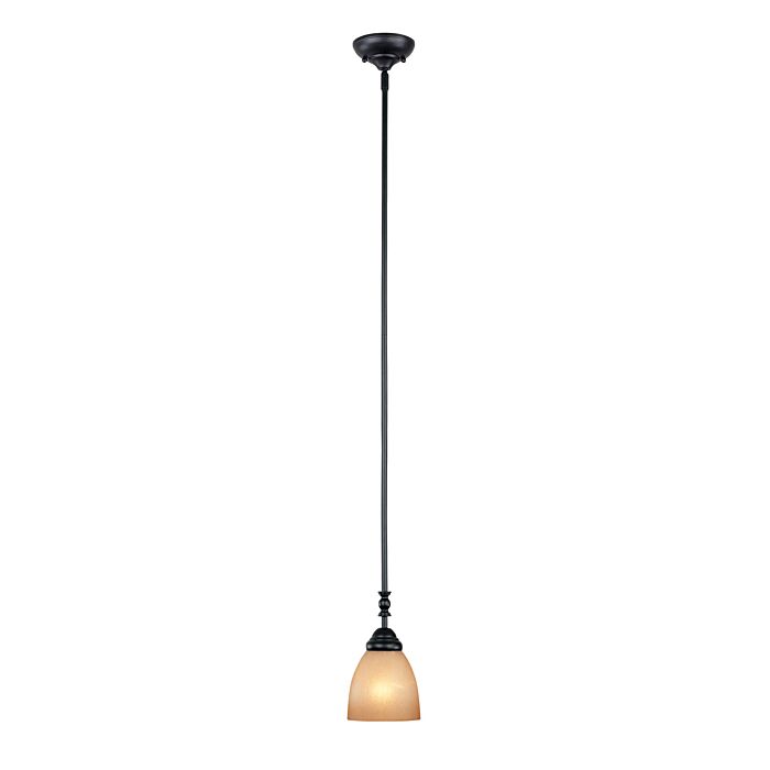 Apollo 1-Light Mini Pendant in Oil Rubbed Bronze