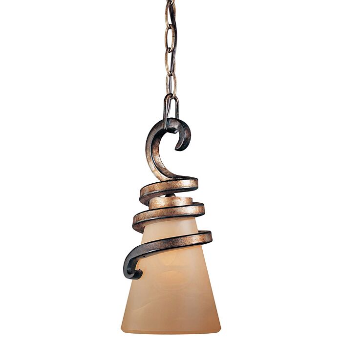 Minka Lavery 6 Inch Pendant Light in Tofino Bronze