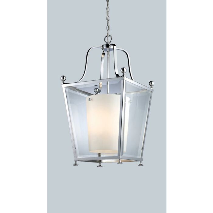 Z Lite Ashbury 4 Light Pendant Light In Chrome