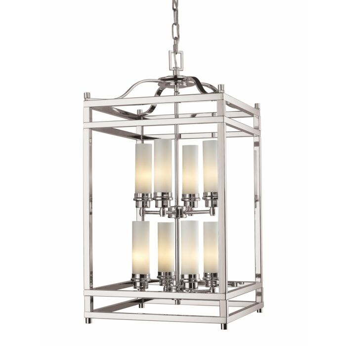 Z Lite Altadore 8 Light Pendant Light In Brushed Nickel