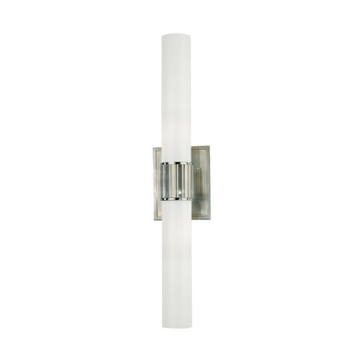 Hudson Valley Fulton 2 Light 5 Inch Bathroom Vanity Light in Satin Nickel