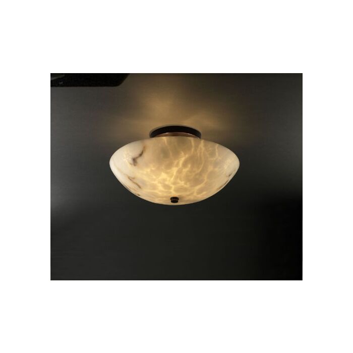 Two Light Semi-Flush Mount
