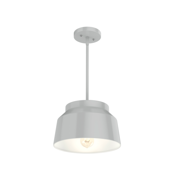 Hunter Cranbrook Pendant Light in Dove Grey