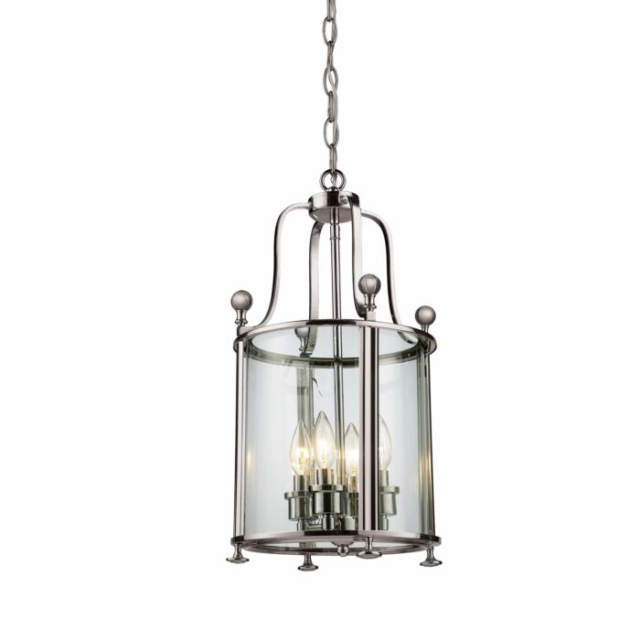 Z Lite Wyndham 4 Light Pendant Light In Brushed Nickel