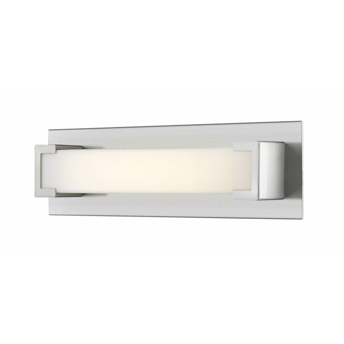 Z Lite Elara 1 Light Bathroom Vanity Light In Brushed Nickel