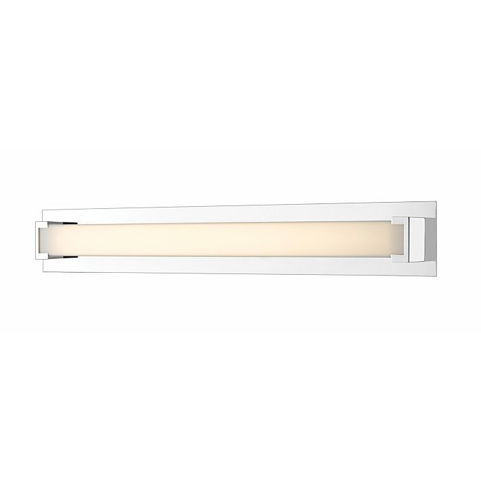 Z Lite Elara 1 Light Bathroom Vanity Light In Chrome