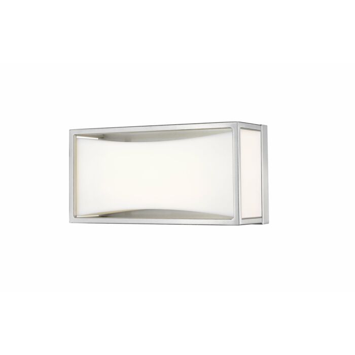 Z Lite Baden 1 Light Bathroom Vanity Light In Brushed Nickel