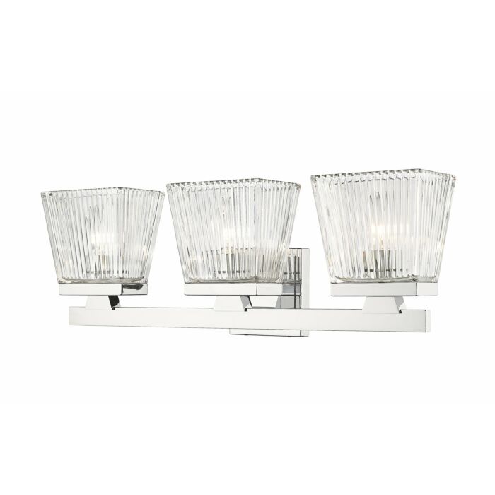 Z Lite Astor 3 Light Bathroom Vanity Light In Chrome
