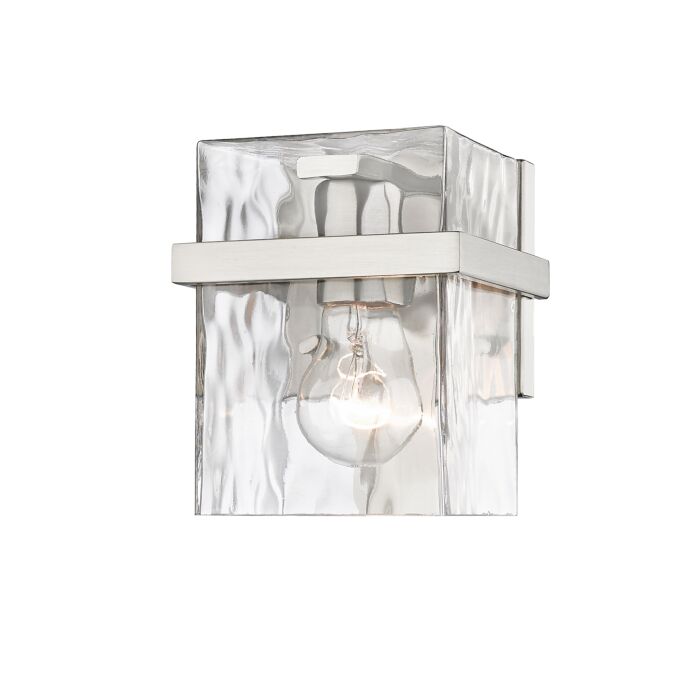 Z Lite Bennington 1 Light Wall Sconce In Brushed Nickel