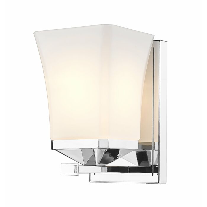 Z Lite Darcy 1 Light Wall Sconce In Chrome