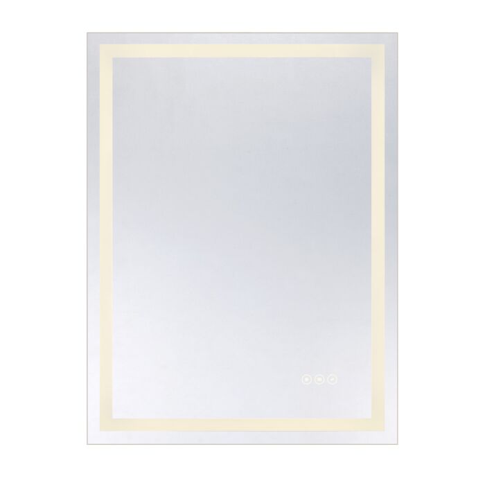Beckett LED Rectangle Frontlit and Backlit Mirror
