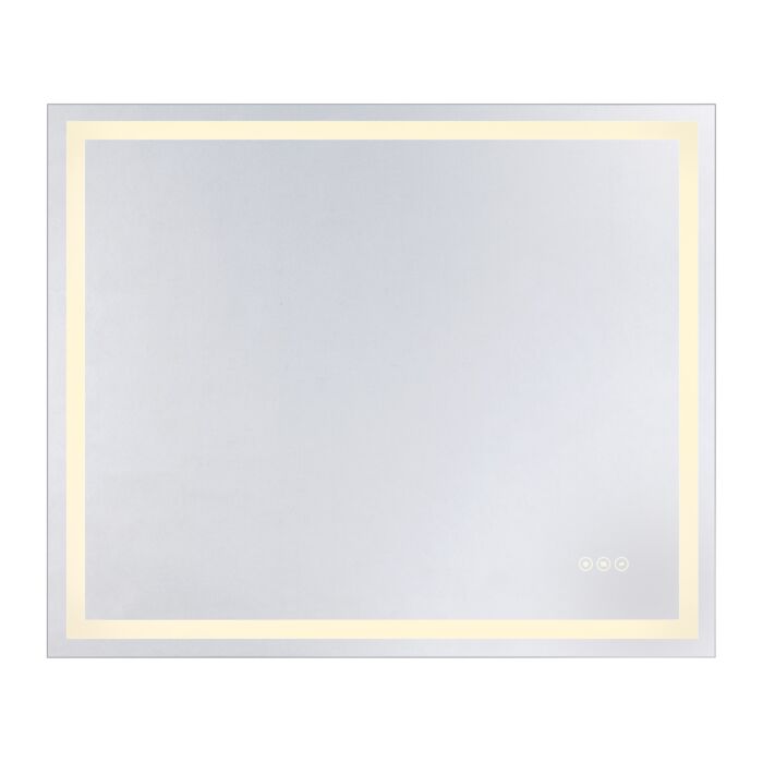 Beckett LED Rectangle Frontlit and Backlit Mirror