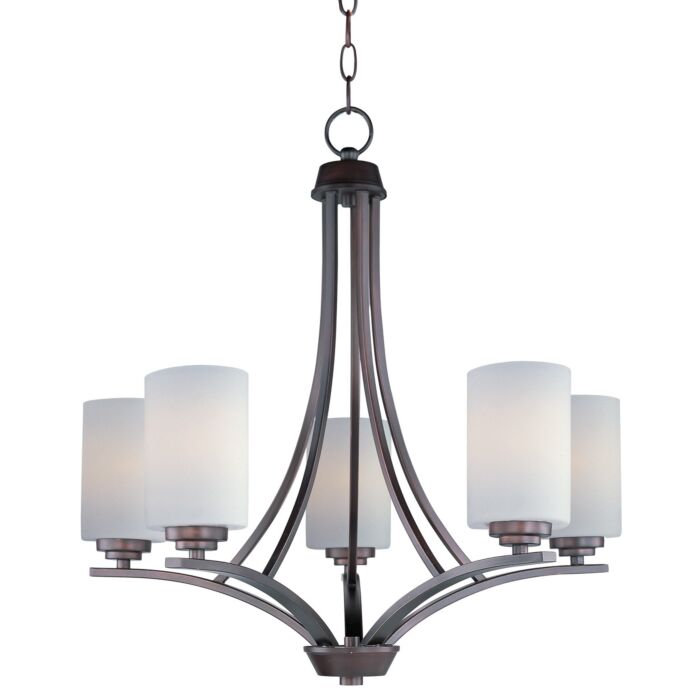 Maxim Lighting Deven 5 Light Chandelier   Oil Rubbed Bronze