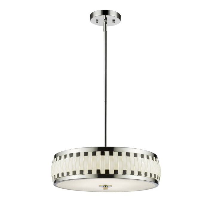 Z Lite Sevier 4 Light Pendant Light In Chrome