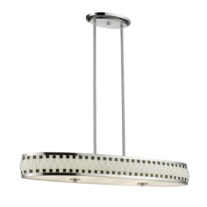 Z Lite Sevier 7 Light Pendant Light In Chrome