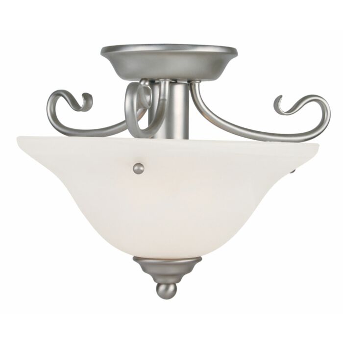 Coronado 1-Light Ceiling Mount in Brushed Nickel