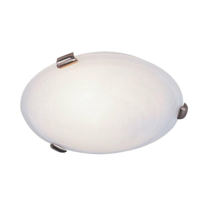 Oasis 2-Light Ceiling Mount in Brushed Nickel