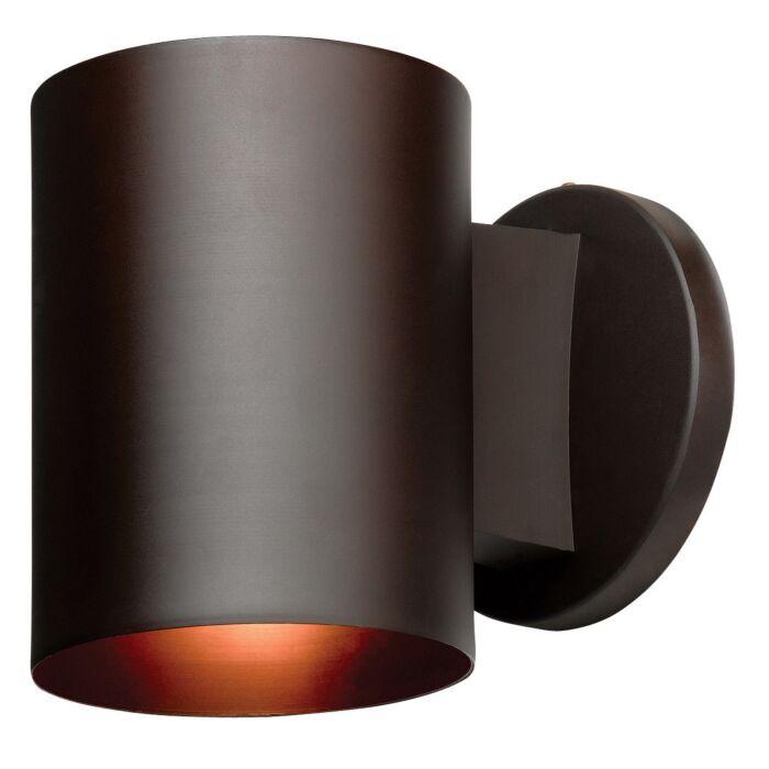 Access Poseidon 6 Inch Outdoor Wall Light in Bronze