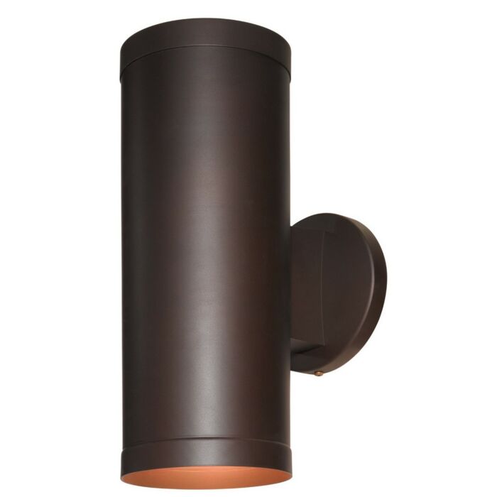 Access Poseidon 2 Light 12 Inch Outdoor Wall Light in Bronze