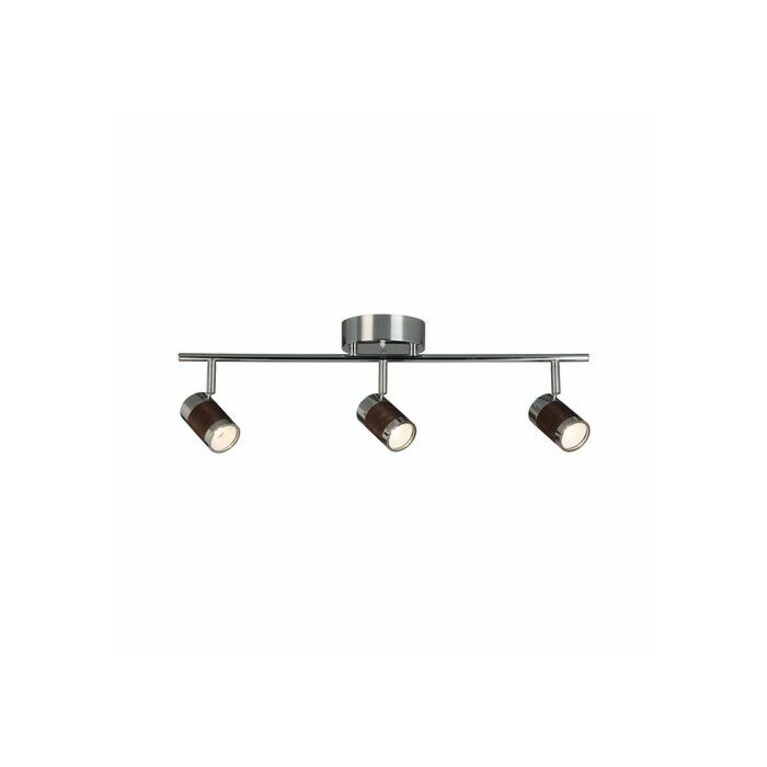 Brews 3 Light 120 Chrome Track Light Ceiling Light