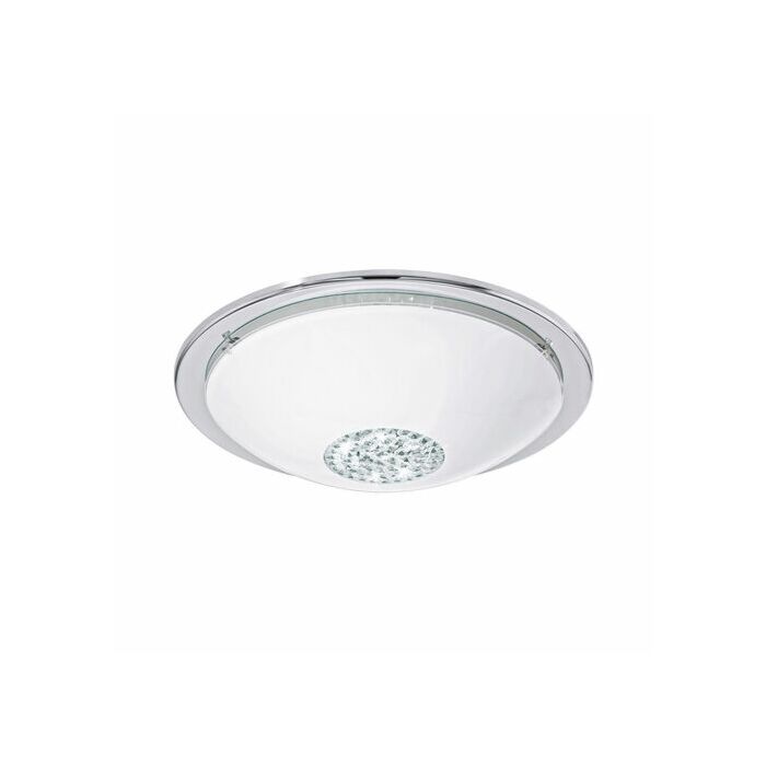 Giolina LED 14.57 inch Chrome Flush Mount Ceiling Light