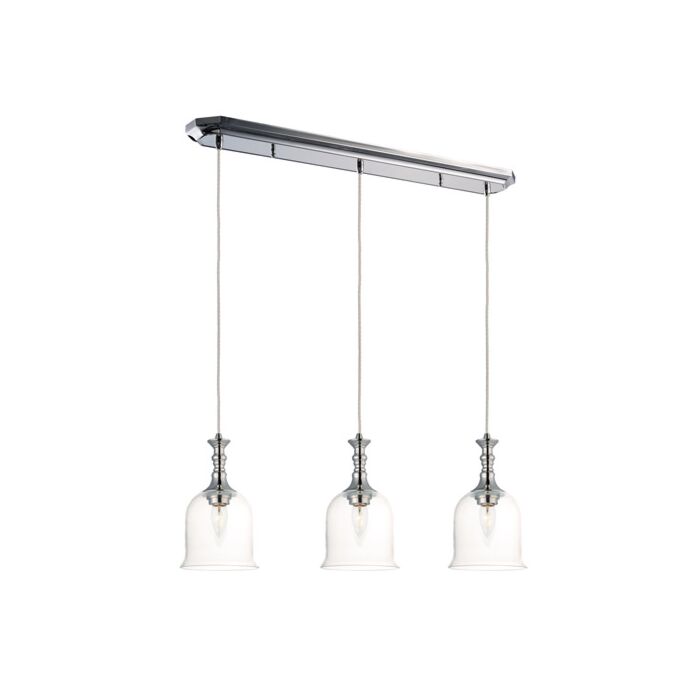 Maxim Lighting Centennial 3 Light 3 Light Multi Light Pendant in Polished Nickel