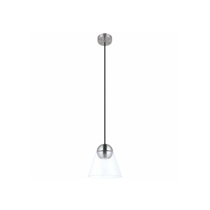 Cerasella 1 Light 8 inch Matte Nickel Mini Pendant Ceiling Light