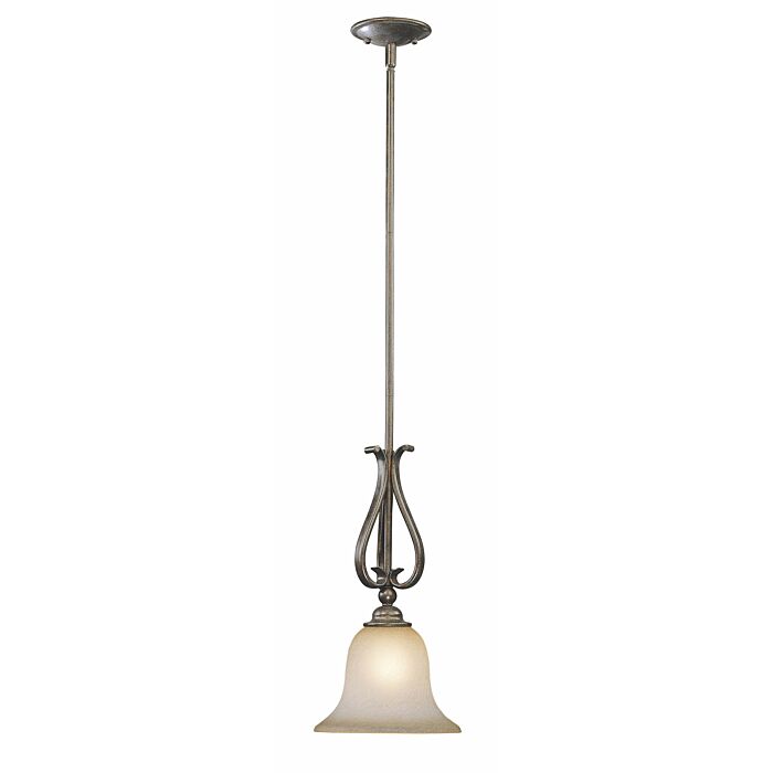 Monrovia 1-Light Mini Pendant in Royal Bronze