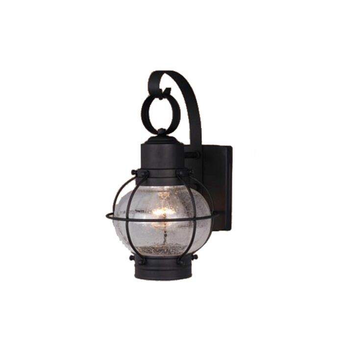 Chatham 1-Light Outdoor Wall Mount in Textured Black
