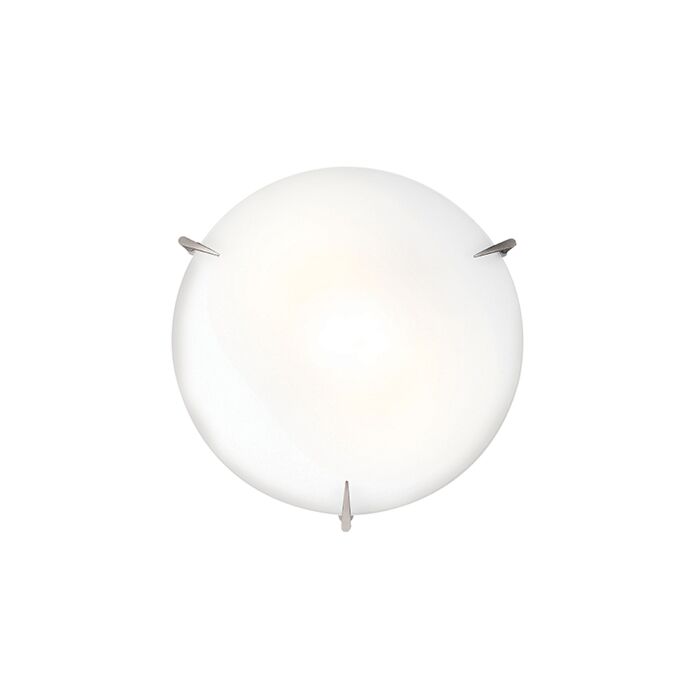 Access Zenon 3 Light Ceiling Light in Brushed Steel