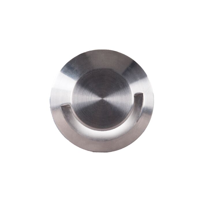 WAC LED 12V 2 Inch Inground Single Aperture Indicator Light in 3000K Stainless Steel