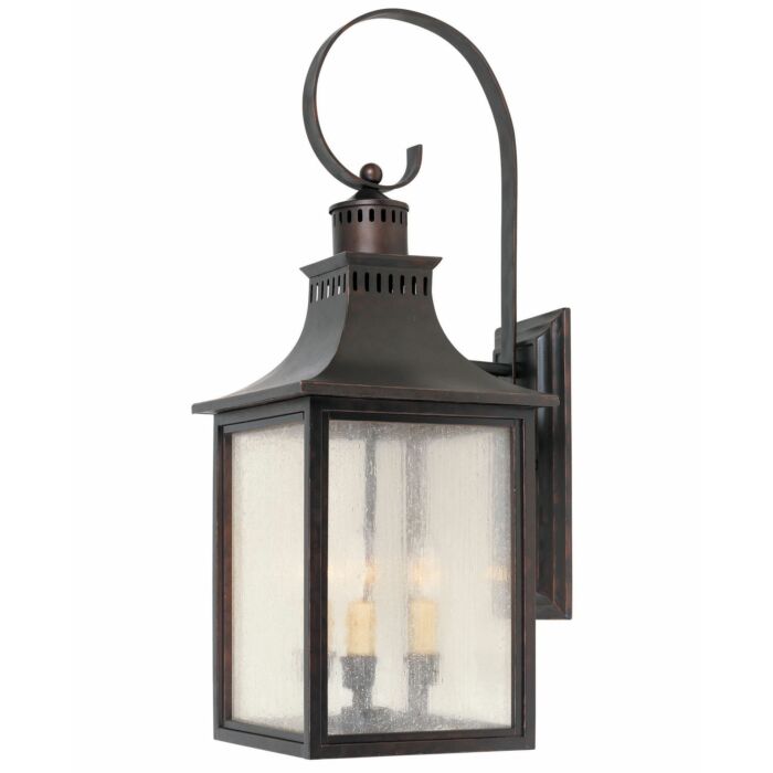 Three Light Wall Lantern by Savoy House