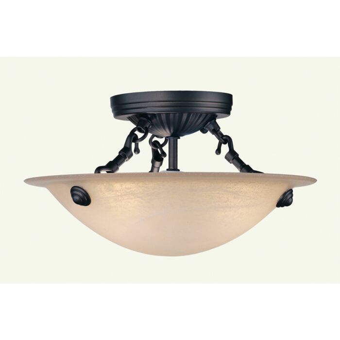 Oasis 3-Light Ceiling Mount in Bronze