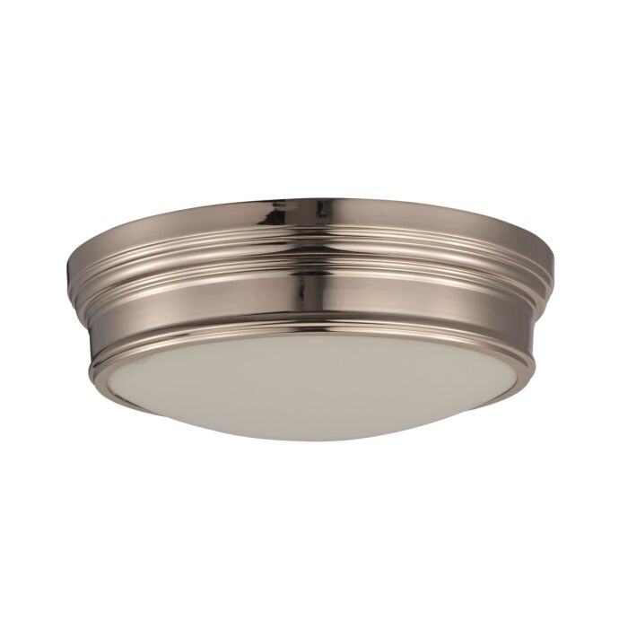 Maxim Lighting Fairmont 3 Lt Flush Mt., Natural Aged Brass